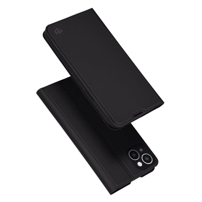Hülle für Apple iPhone 14 Plus, Techsuit, Magskin Book, Schwarz