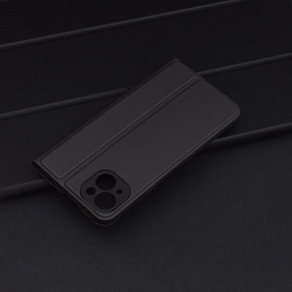 Hülle für Apple iPhone 14 Plus, Techsuit, Magskin Book, Schwarz
