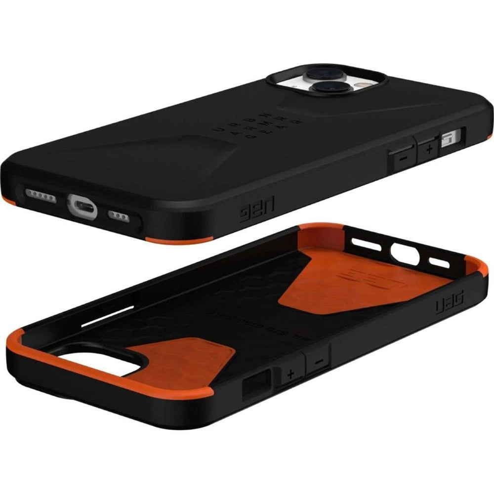 Hülle für Apple iPhone 14 Plus, Urban Armor Gear, Civilian, Schwarz