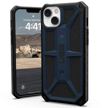 Hülle für Apple iPhone 14 Plus, Urban Armor Gear, Monarch Kevlar, Marineblau