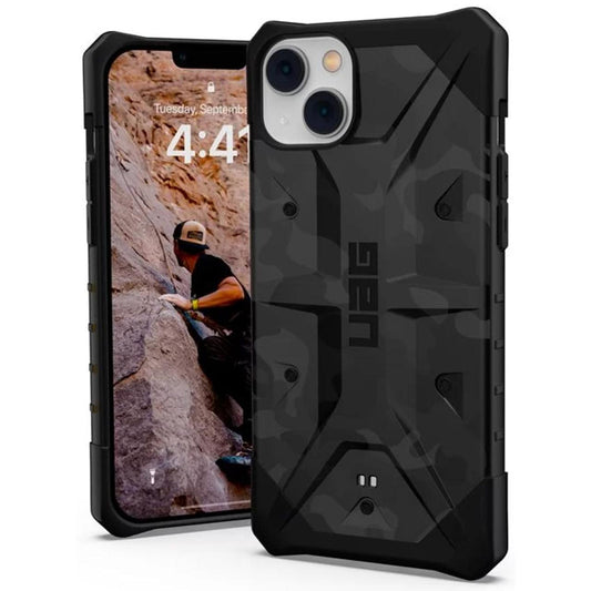 Hülle für Apple iPhone 14 Plus, Urban Armor Gear, Pathfinder SE Midnight Camo, Tarnmuster