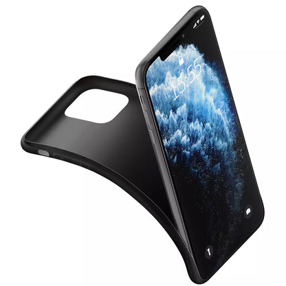 3MK Matt Hülle für Apple iPhone 14 Pro Max | Schwarz Matt | TPU