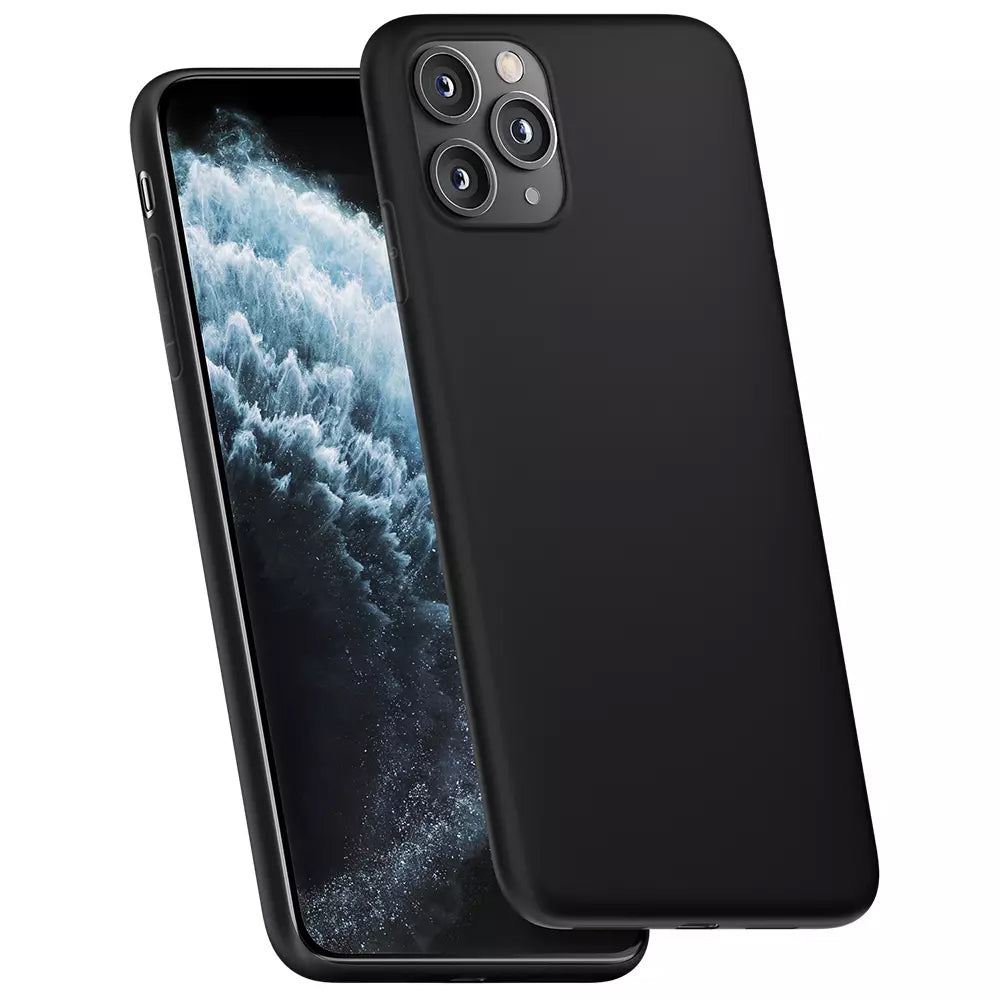 3MK Matt Hülle für Apple iPhone 14 Pro Max | Schwarz Matt | TPU