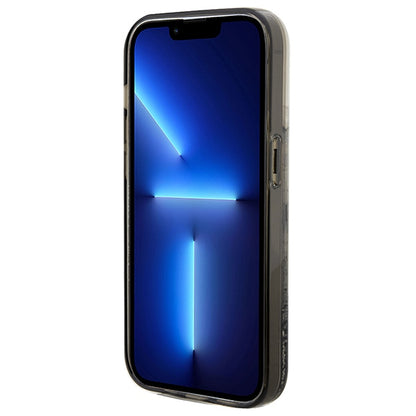 Hülle für Apple iPhone 14 Pro Max, Karl Lagerfeld, Liquid Glitter Choupette, Transparent