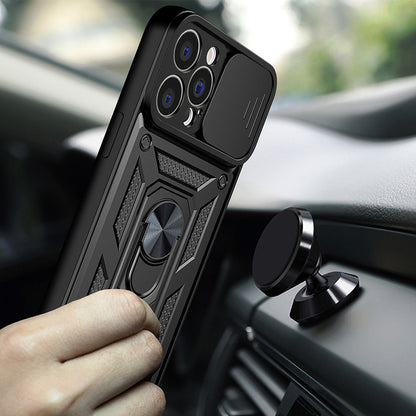 Hülle für Apple iPhone 14 Pro Max, Techsuit, CamShield, Schwarz