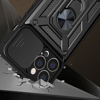 Hülle für Apple iPhone 14 Pro Max, Techsuit, CamShield, Schwarz