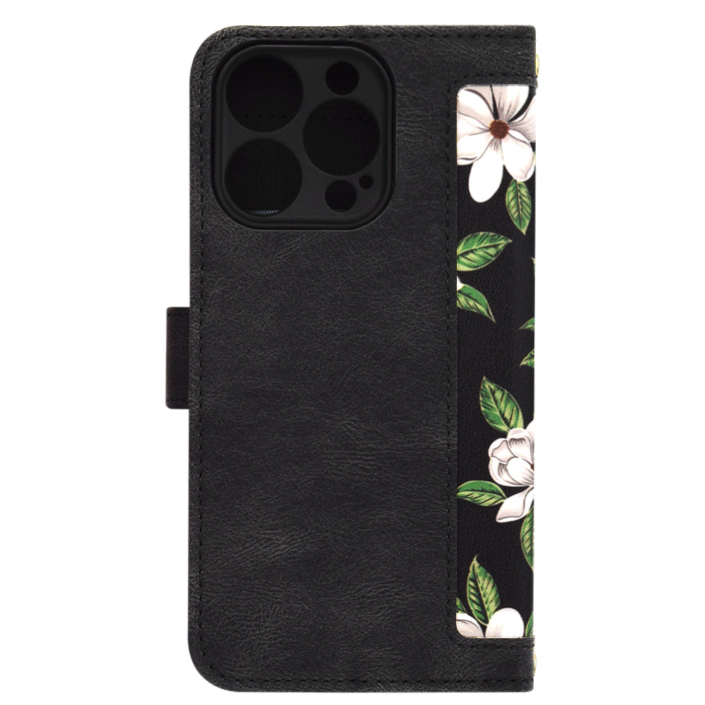 Hülle für Apple iPhone 14 Pro, Techsuit, FlipCraft, Schwarz