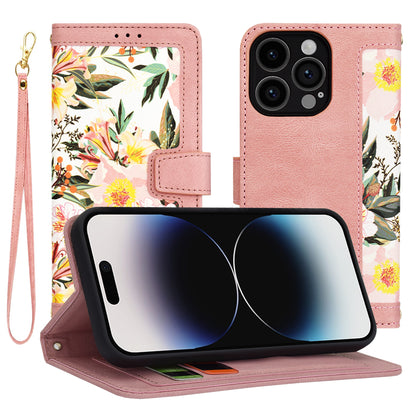 Hülle für Apple iPhone 14 Pro, Techsuit, FlipCraft, Rosa