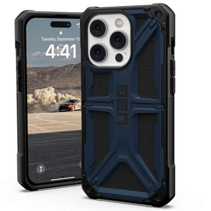 Hülle für Apple iPhone 14 Pro, Urban Armor Gear, Monarch, Marineblau