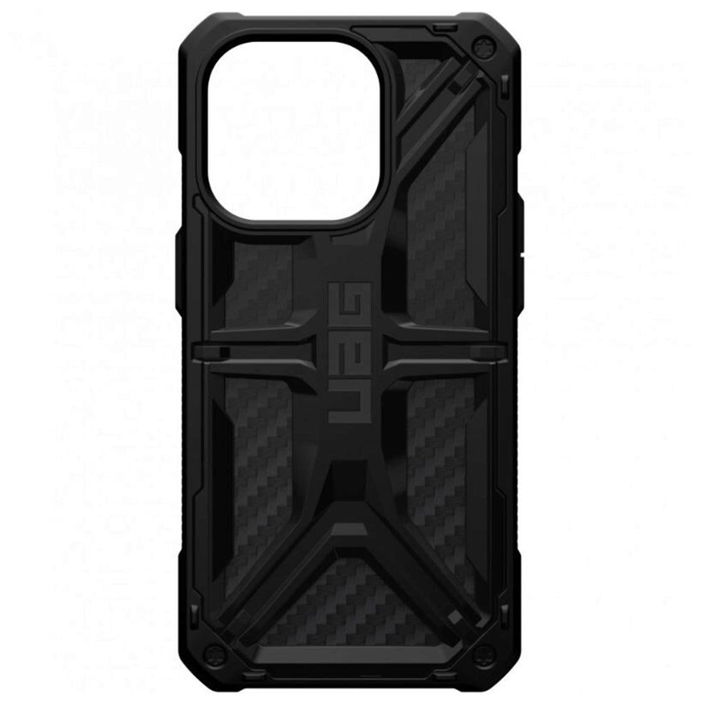 Hülle für Apple iPhone 14 Pro, Urban Armor Gear, Monarch Carbon, Schwarz