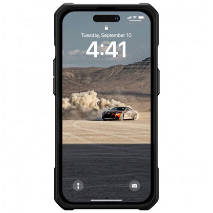Hülle für Apple iPhone 14 Pro, Urban Armor Gear, Monarch Carbon, Schwarz