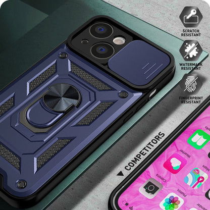 Case for Apple iPhone 14, Techsuit, CamShield, Blue