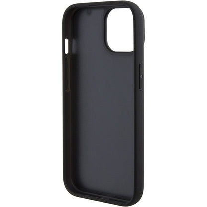 Hülle für Apple iPhone 15 Plus, BMW, Natural Hot Stamp, Schwarz