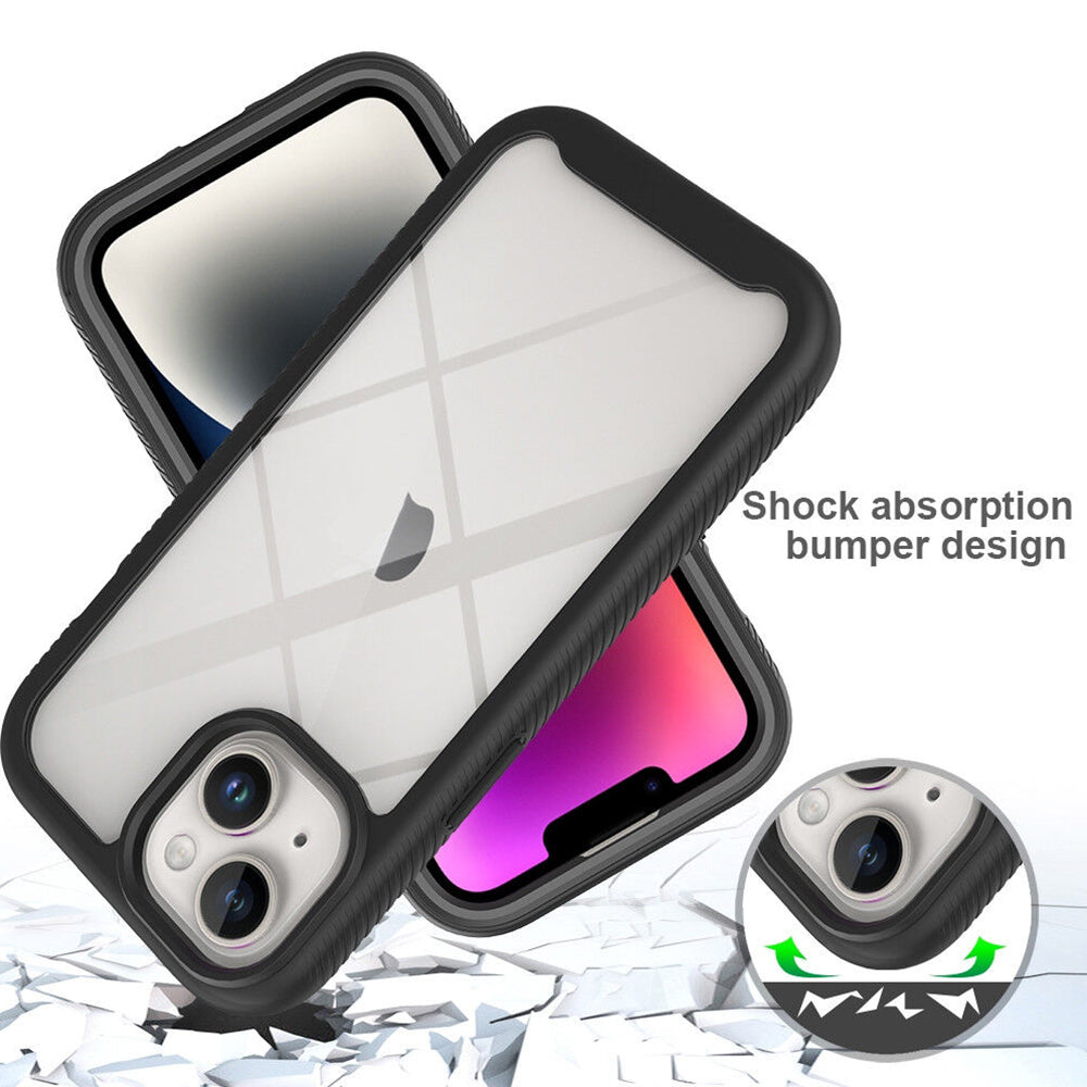 Hülle für Apple iPhone 15 Plus, Techsuit, Defense360 Pro, Schwarz