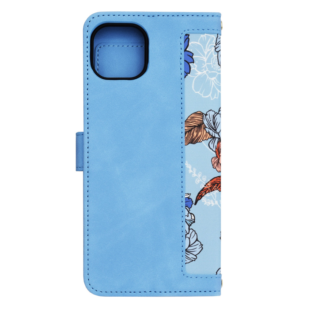Hülle für Apple iPhone 15 Plus, Techsuit, FlipCraft, Blau