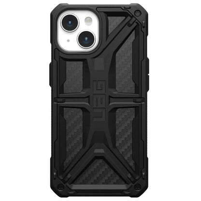 Hülle für Apple iPhone 15 Plus, Urban Armor Gear, Monarch Carbon, Schwarz