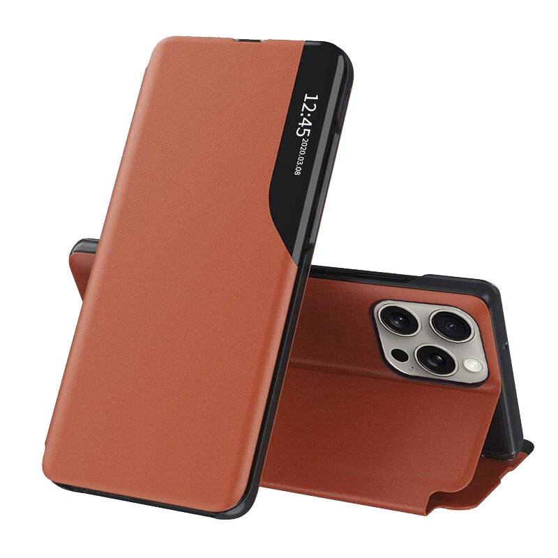 Hülle für Apple iPhone 15 Pro Max, Techsuit, eFold, Orange