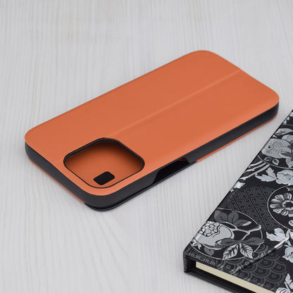 Hülle für Apple iPhone 15 Pro Max, Techsuit, eFold, Orange