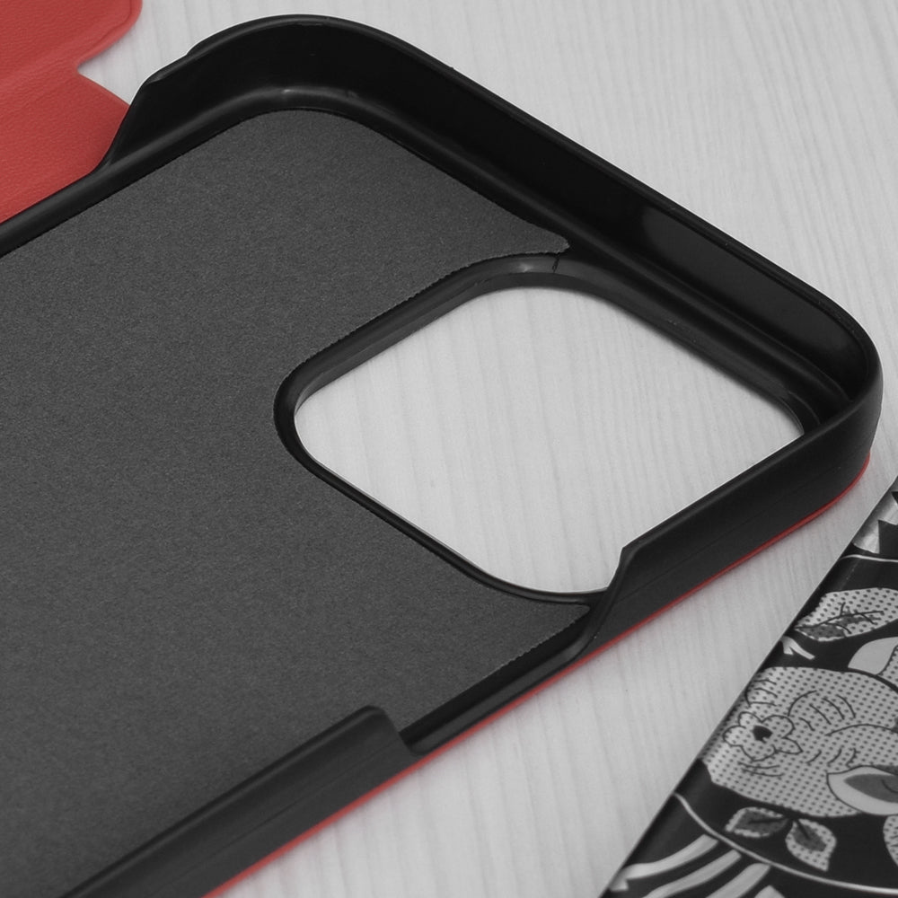 Hülle für Apple iPhone 15 Pro Max, Techsuit, eFold, Rot