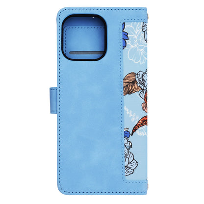 Hülle für Apple iPhone 15 Pro Max, Techsuit, FlipCraft, Blau