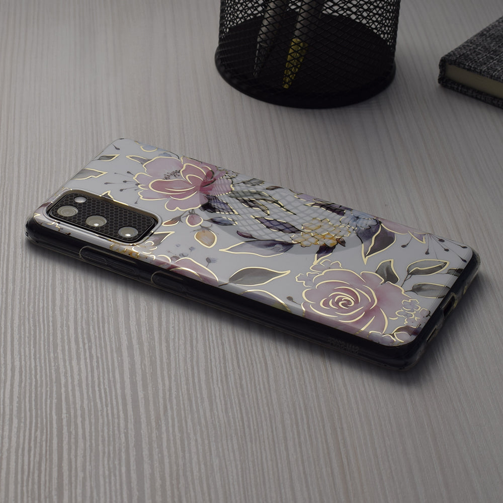 Hülle für Apple iPhone 15 Pro Max, Techsuit, Marble, Weiß