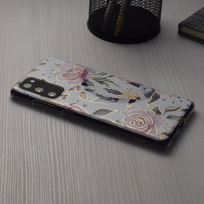 Hülle für Apple iPhone 15 Pro Max, Techsuit, Marble, Weiß
