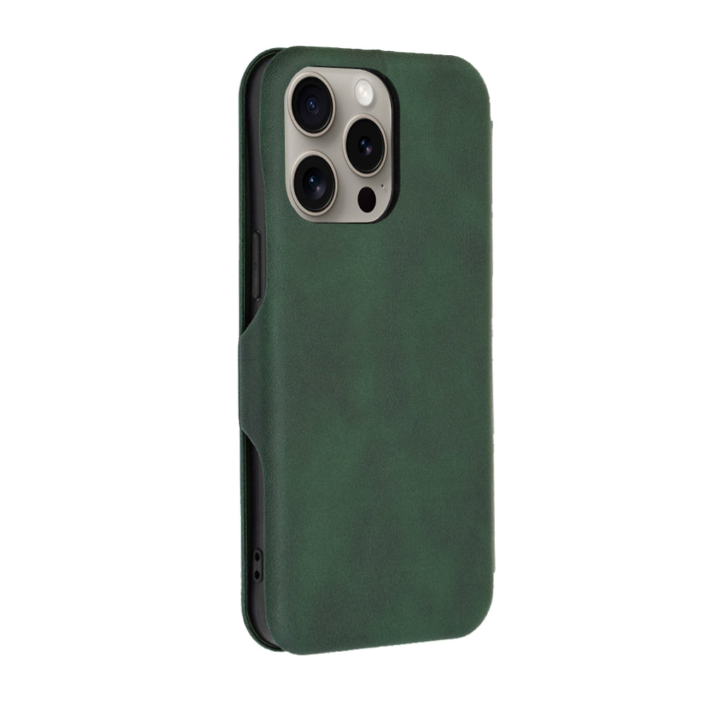 Hülle für Apple iPhone 15 Pro Max, Techsuit, Safe Wallet Plus, Grün