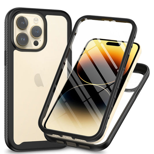 Hülle für Apple iPhone 15 Pro, Techsuit, Defense360 Pro, Schwarz