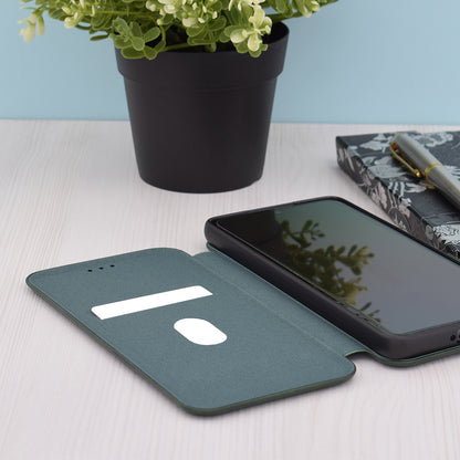 Hülle für Apple iPhone 15 Pro, Techsuit, Safe Wallet Plus, Grün