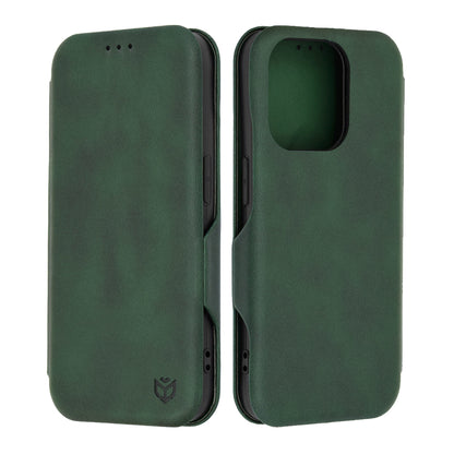 Hülle für Apple iPhone 15 Pro, Techsuit, Safe Wallet Plus, Grün