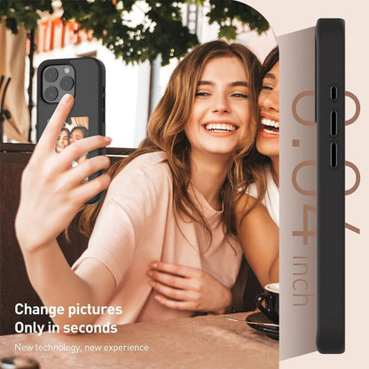 Hülle für Apple iPhone 15 Pro, Techsuit, SmartScreen NFC, Schwarz