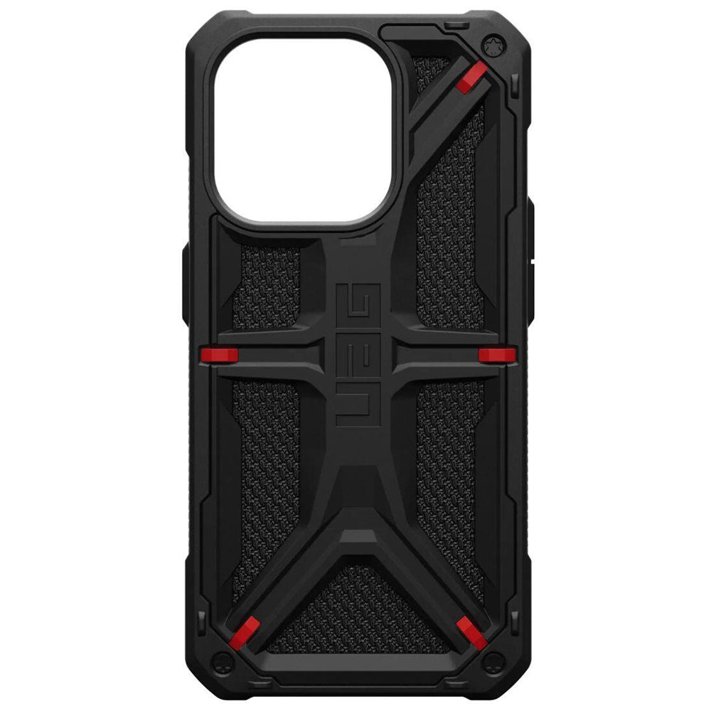 Hülle für Apple iPhone 15 Pro, Urban Armor Gear, Monarch Kevlar, Schwarz
