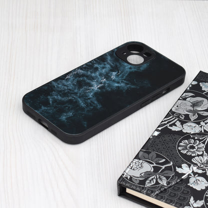 Hülle für Apple iPhone 15, Techsuit, Glaze, Blau