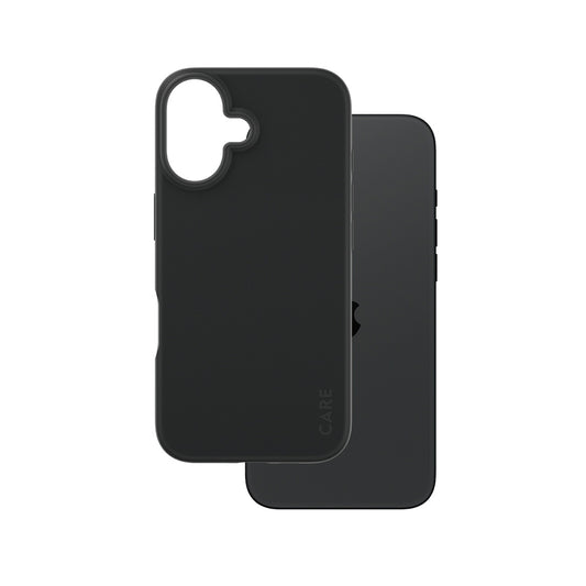 Hülle für Apple iPhone 16, PanzerGlass, Care Fashionable, Schwarz