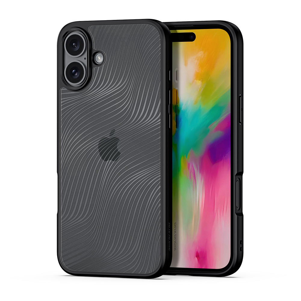 Hülle für Apple iPhone 16 Plus, DUX DUCIS, Aimo, Schwarz