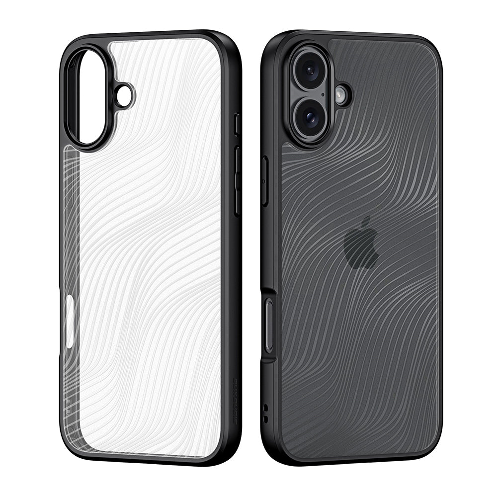 Hülle für Apple iPhone 16 Plus, DUX DUCIS, Aimo, Schwarz