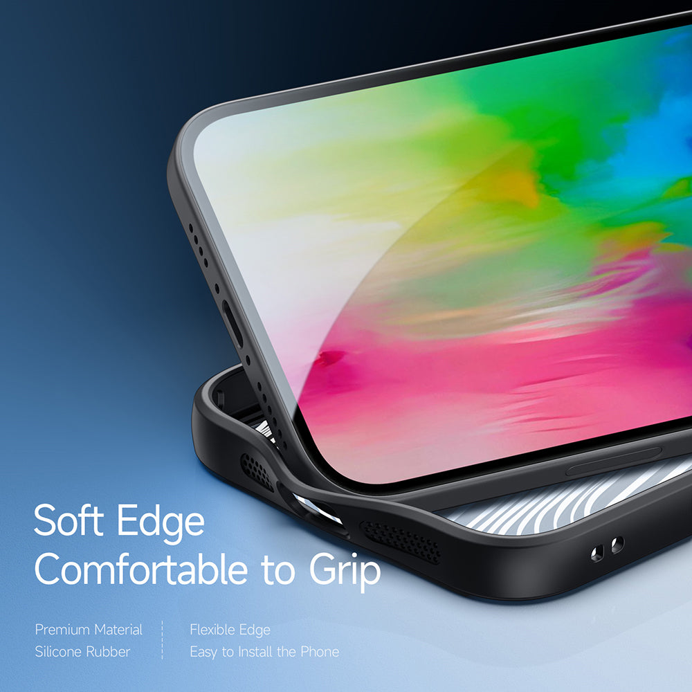 Hülle für Apple iPhone 16 Plus, DUX DUCIS, Aimo, Schwarz