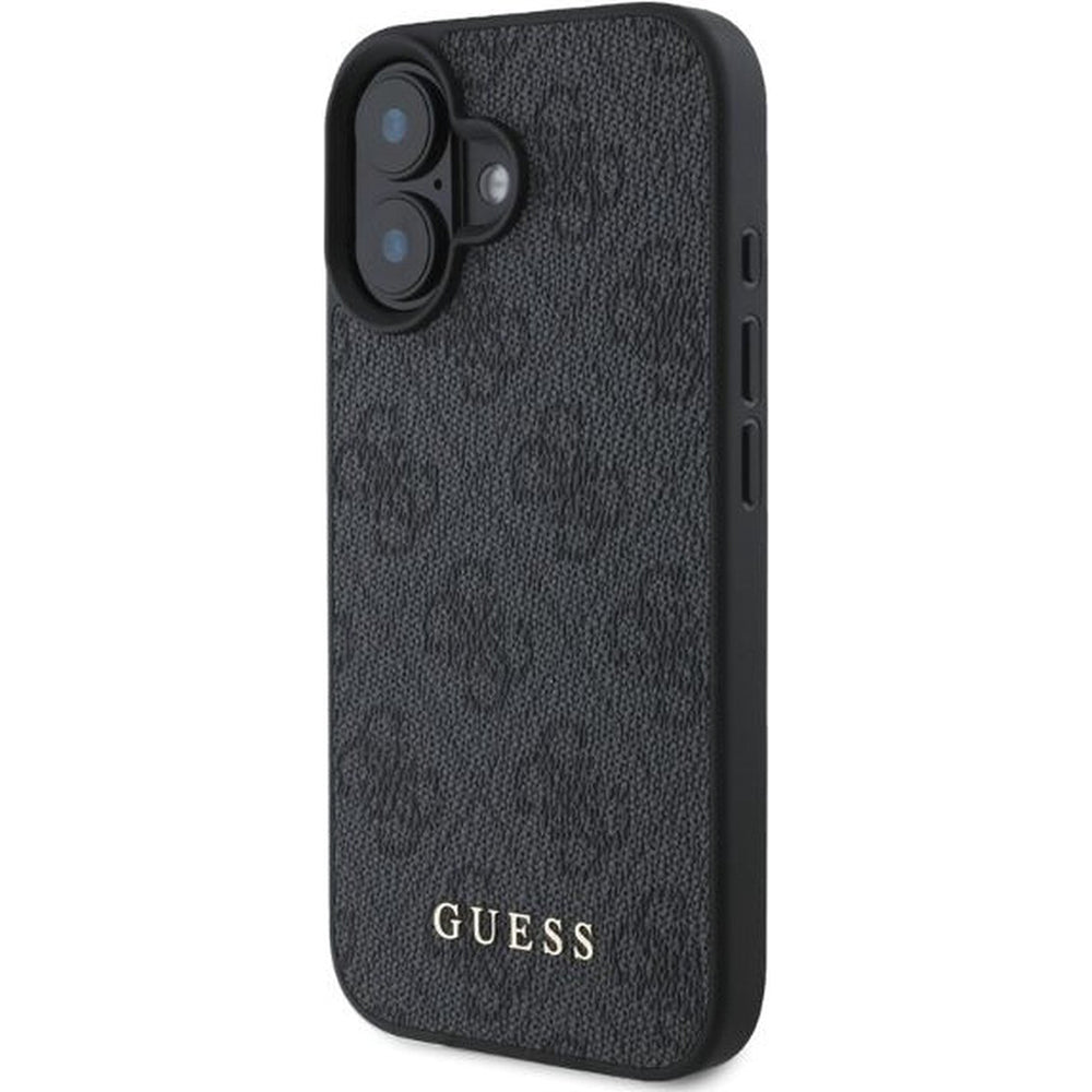 Hülle für Apple iPhone 16 Plus, Guess, 4G Classic, Schwarz