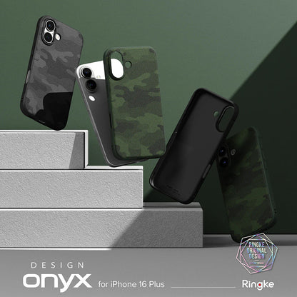 Hülle für Apple iPhone 16 Plus, Ringke, Onyx Design, Grün