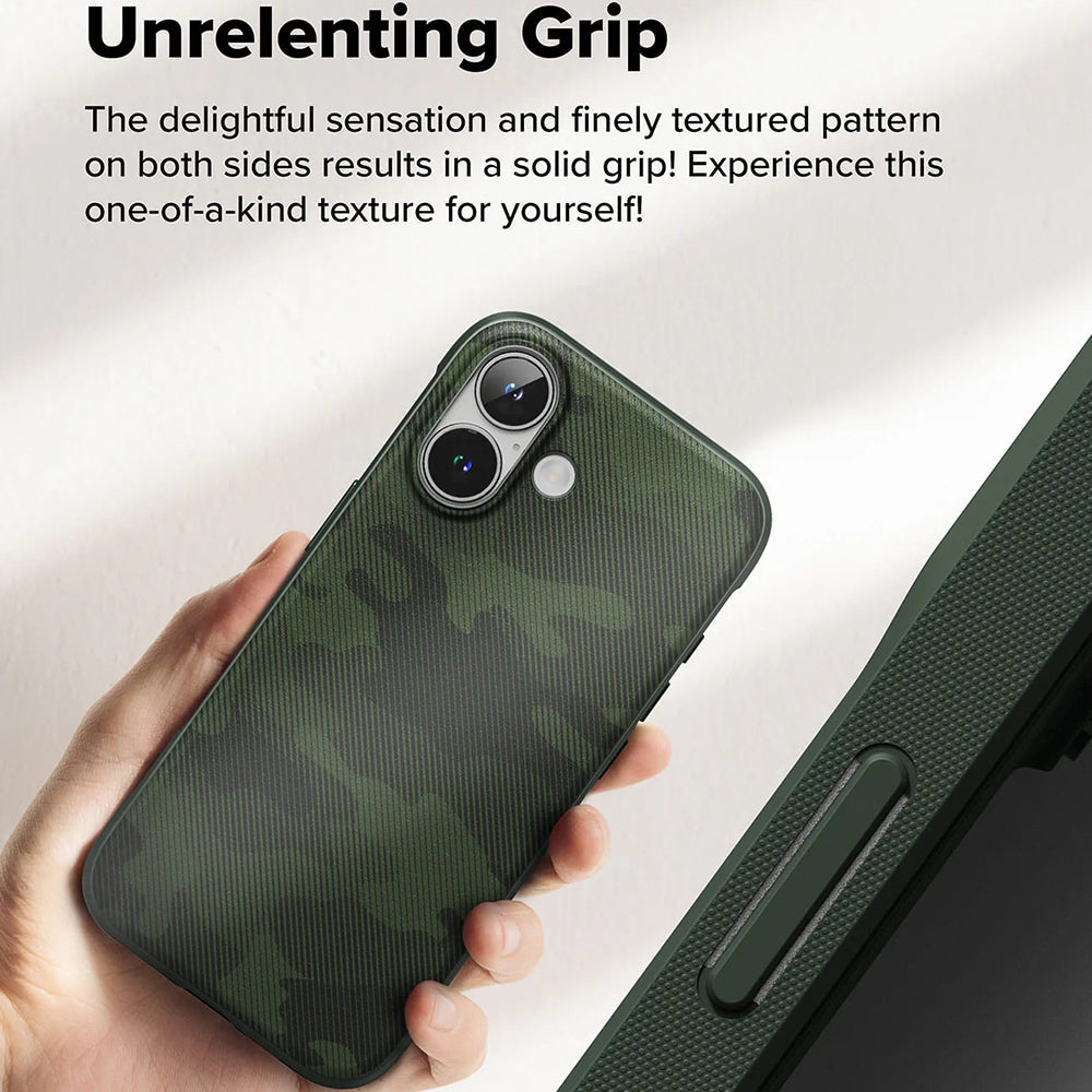 Hülle für Apple iPhone 16 Plus, Ringke, Onyx Design, Grün