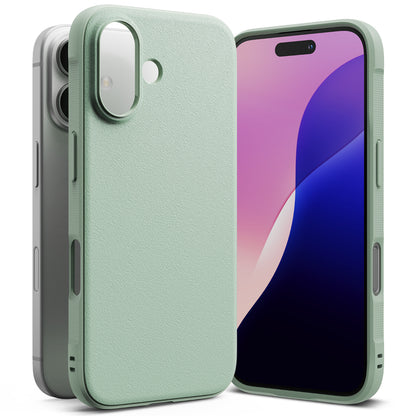 Case for Apple iPhone 16 Plus, Ringke, Onyx, Light Green
