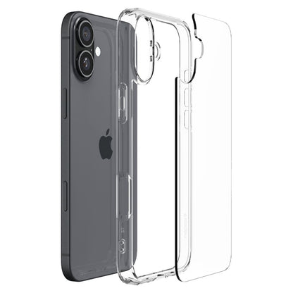 Hülle für Apple iPhone 16 Plus, Spigen, Ultra Hybrid, Transparent