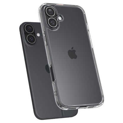 Hülle für Apple iPhone 16 Plus, Spigen, Ultra Hybrid, Transparent