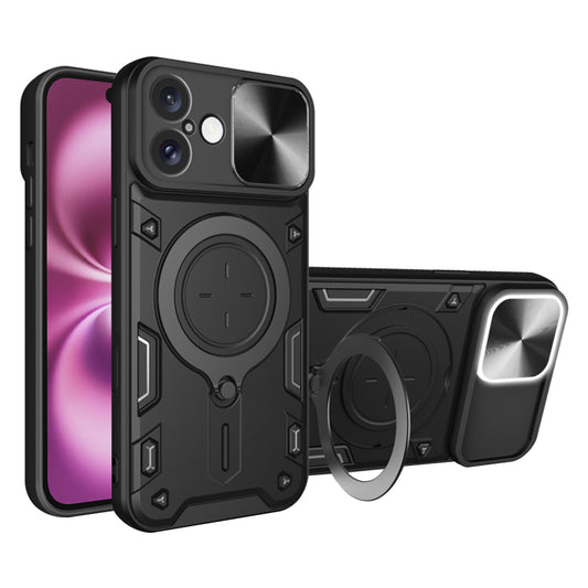Hülle für Apple iPhone 16 Plus, Techsuit, CamGuard Pro, Schwarz
