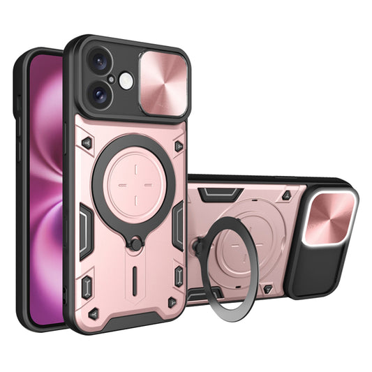 Hülle für Apple iPhone 16 Plus, Techsuit, CamGuard Pro, Roségold