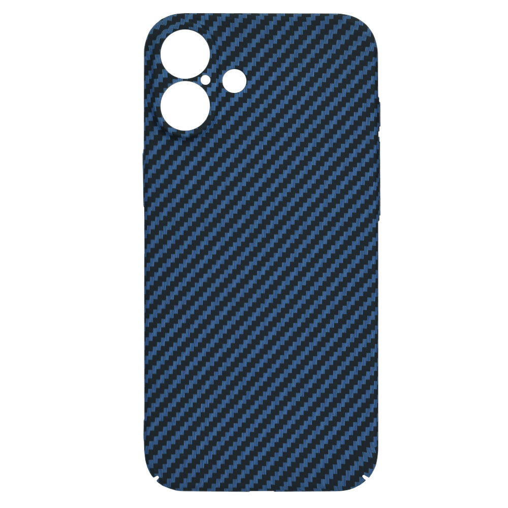 Hülle für Apple iPhone 16 Plus, Techsuit, Carbonite FiberShell, Türkis