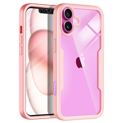 Hülle für Apple iPhone 16 Plus, Techsuit, ColorVerse 360, Rosa