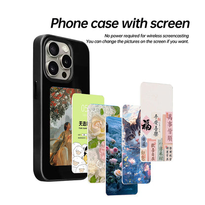 Hülle für Apple iPhone 16 Plus, Techsuit, SmartScreen NFC, Schwarz