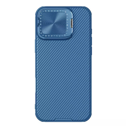 Hülle für Apple iPhone 16 Pro Max, Nillkin, CamShield Prop, Blau