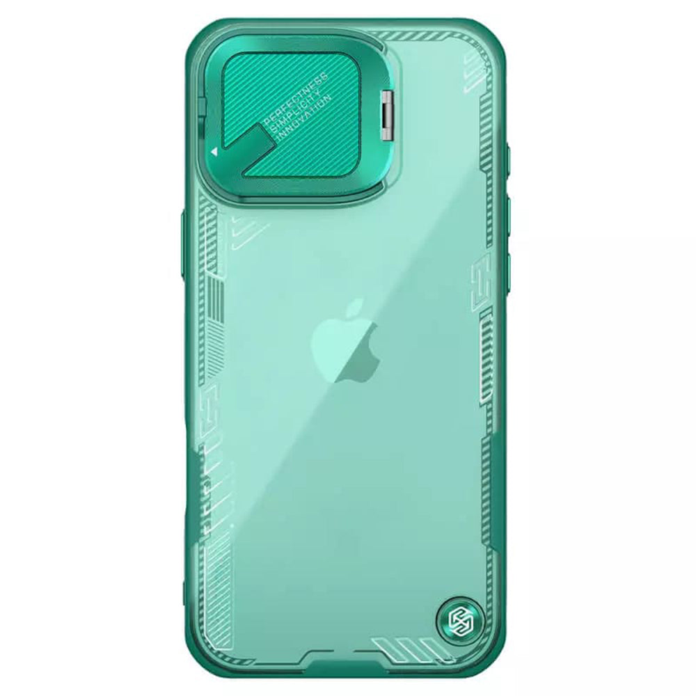Hülle für Apple iPhone 16 Pro Max, Nillkin, Iceblade Prop (ohne Kameraausschnitt), Grün